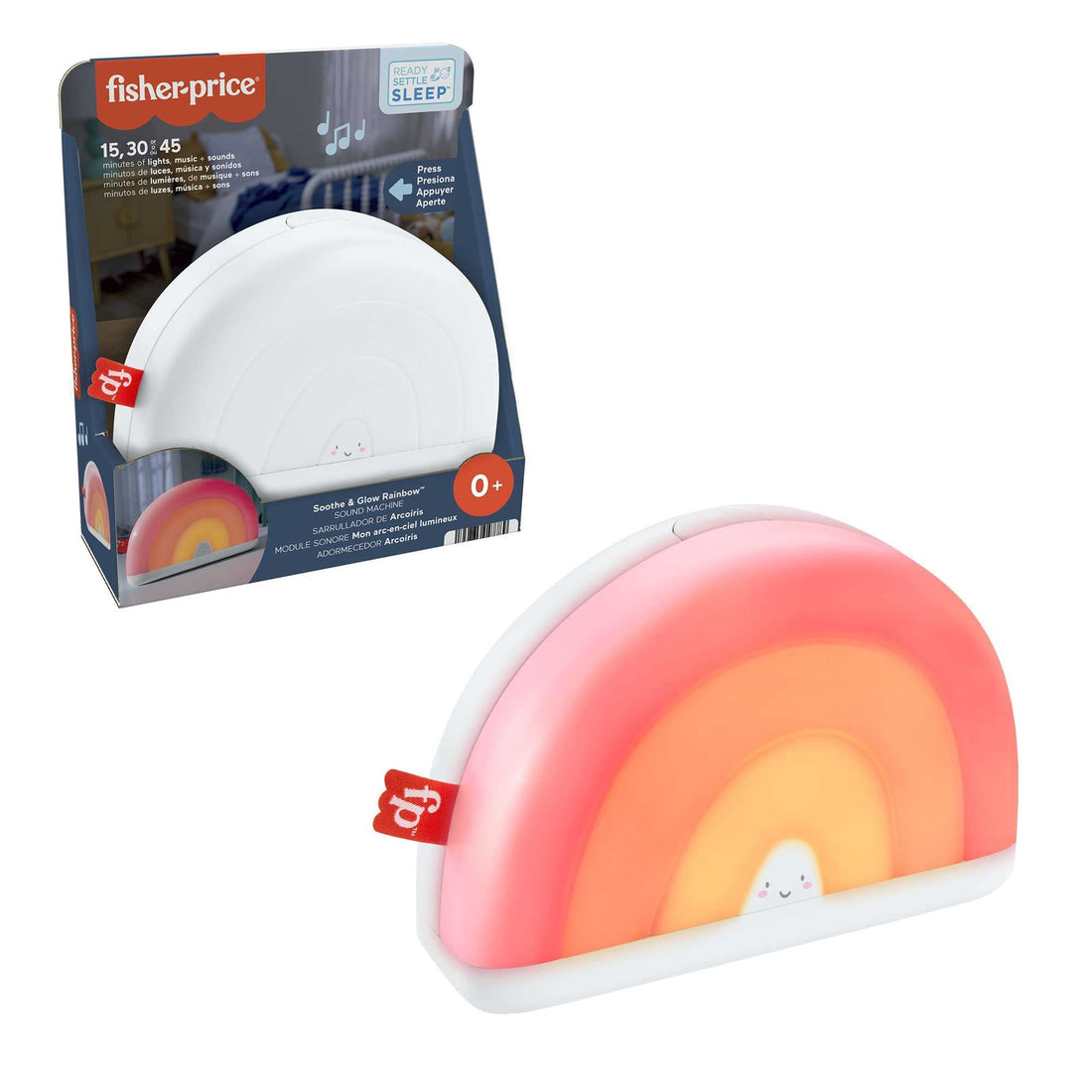 Fisher-Price Soothe and Glow Rainbow Sound Machine