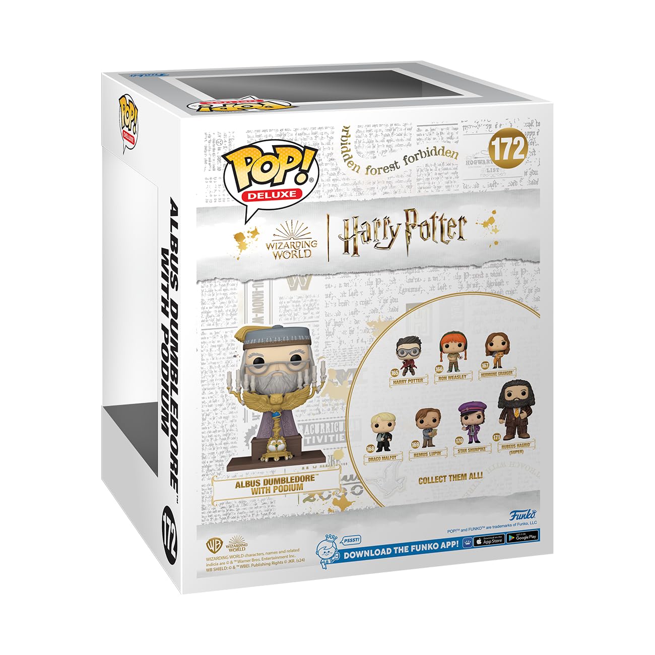 Funko POP! Deluxe: Harry Potter Prisoner Of Azkaban - Albus Dumbledore With Podium - Collectable Vinyl Figure - Gift Idea - Official Merchandise - Toys for Kids &amp; Adults - Movies Fans