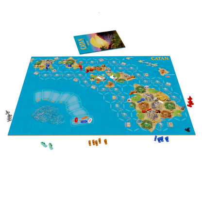 CATAN Studio | Catan Hawaii Scenario | Board Game | Ages 10+ | 3-6 Players | 75 Minutes Playing Time