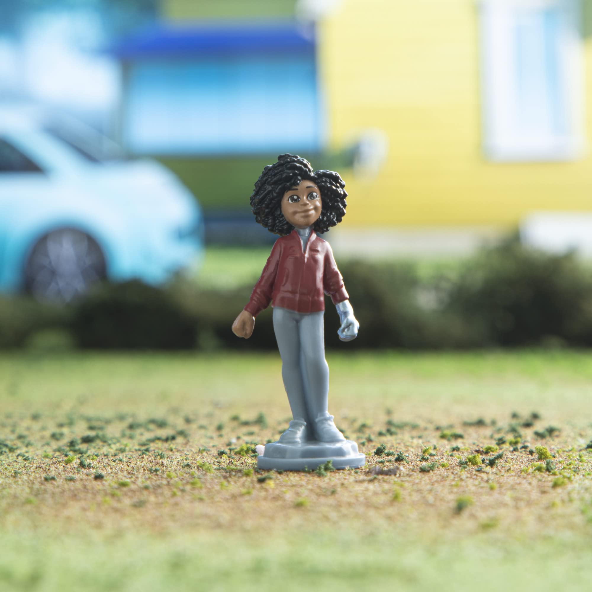 Transformers Spielzeug EarthSpark Spin Changer Bumblebee Action-Figur (20 cm) mit Mo Malto Figur (5 cm), ab 6 Jahren