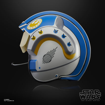 Star Wars The Black Series Carson Teva Premium Electronic Helmet with Advanced LED and Sound Effects, Ages 14 and Up