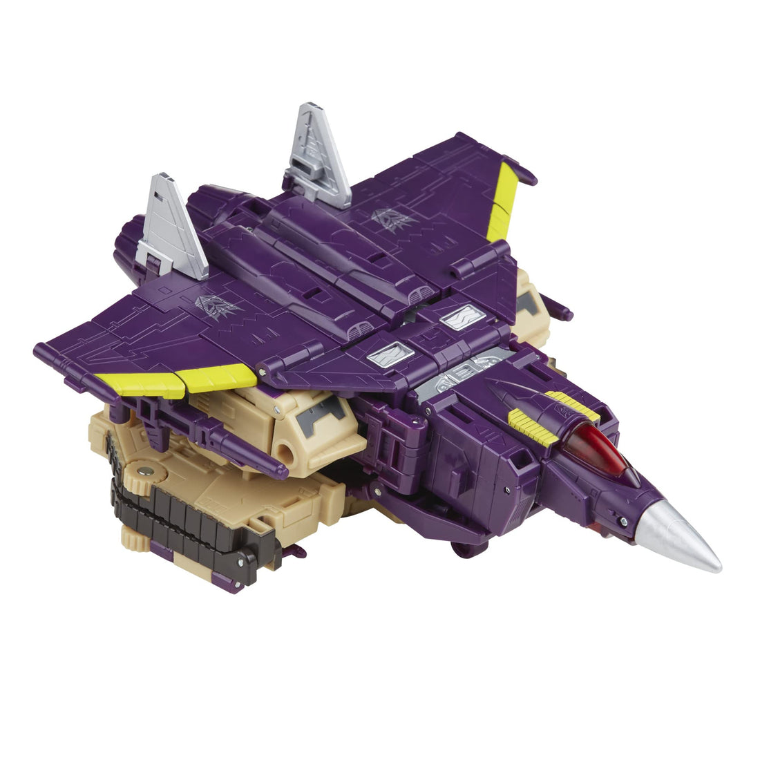 Transformers Toys Generations Legacy Series Leader Blitzwing Triple ChangerAction Figure - 8 and Up, 7-inch, Multicolour (F3062)
