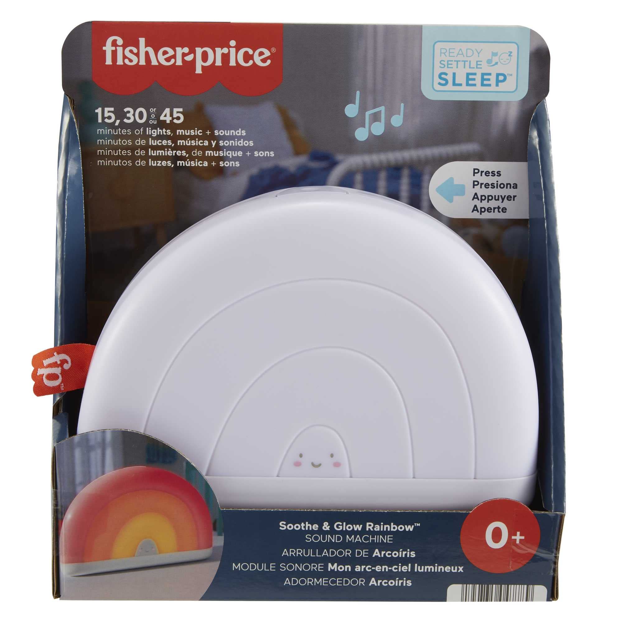 Fisher-Price Soothe and Glow Rainbow Sound Machine