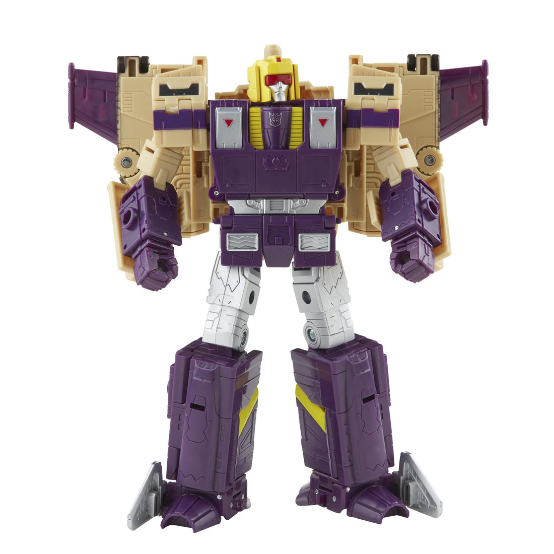 Transformers Toys Generations Legacy Series Leader Blitzwing Triple ChangerAction Figure - 8 and Up, 7-inch, Multicolour (F3062)