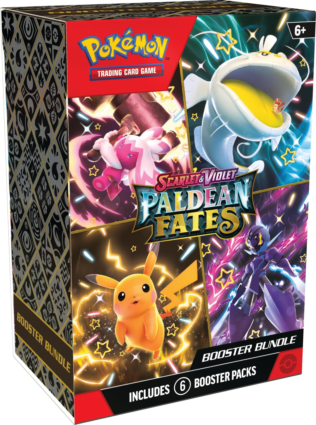Pokémon TCG: Scarlet &amp; Violet—Paldean Fates Booster Bundle (6 Booster Packs)
