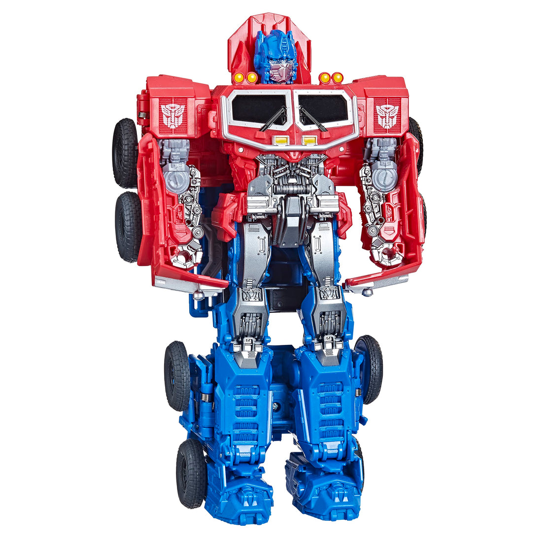 TRANSFORMERS Toys Rise of the Beasts Film, Smash Changer Optimus Prime Action Figure – Ages 6 and up, 22.5 cm