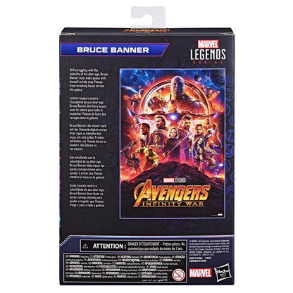 Hasbro Marvel Legends Series Bruce Banner, Avengers: Infinity War 6&quot; Marvel Legends Action Figures