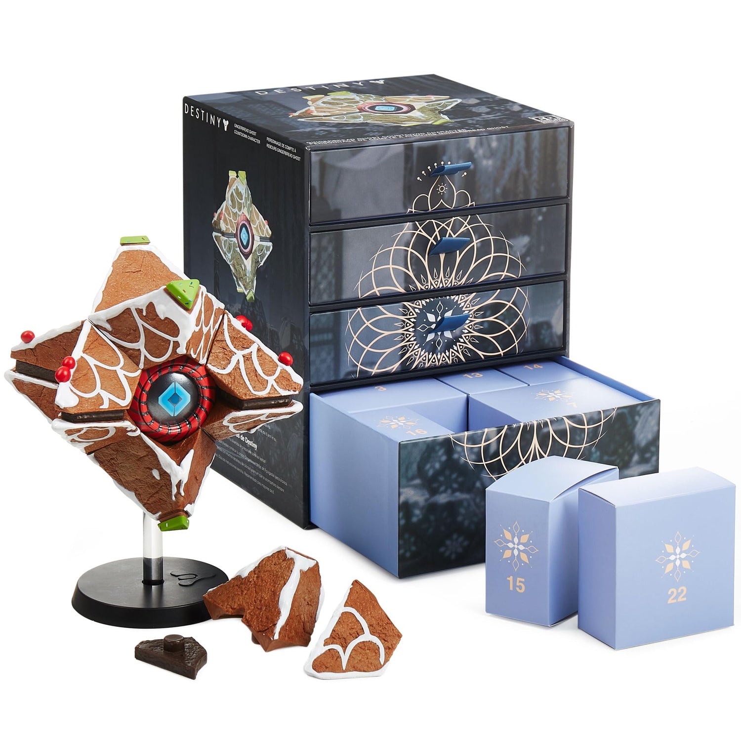 CC Countdown Characters 2024 Collectible Figure - Official Star Trek Merchandise - Buildable Advent Calendar Statue