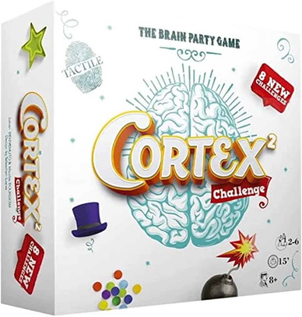 Zygomatic | Cortex Challenge: 2nd Edition | Card Game | Ages 8+ | 2-6 Players | 15 Minutes Playing Time