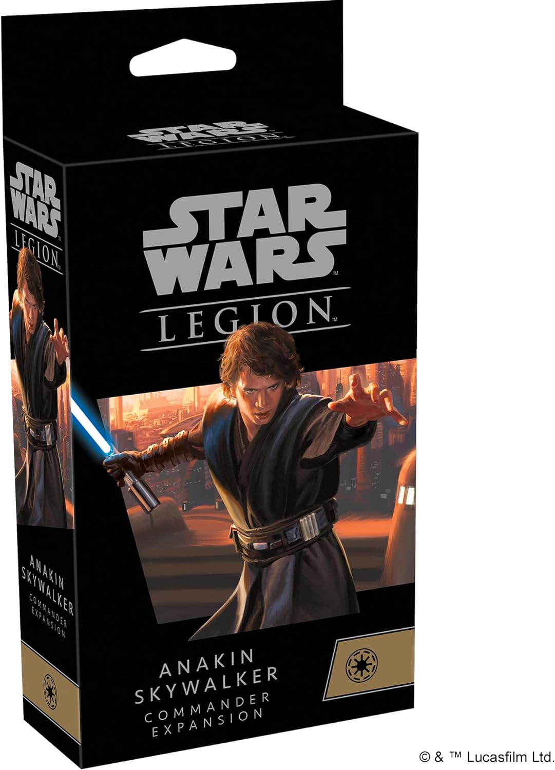 Atomic Mass Games | Star Wars Legion: Galactic Empire Expansions: Anakin Skywalker Commander | Unit Expansion | Miniatures Game | Ages 14+ | 2 Players | 90 Minutes Playing Time