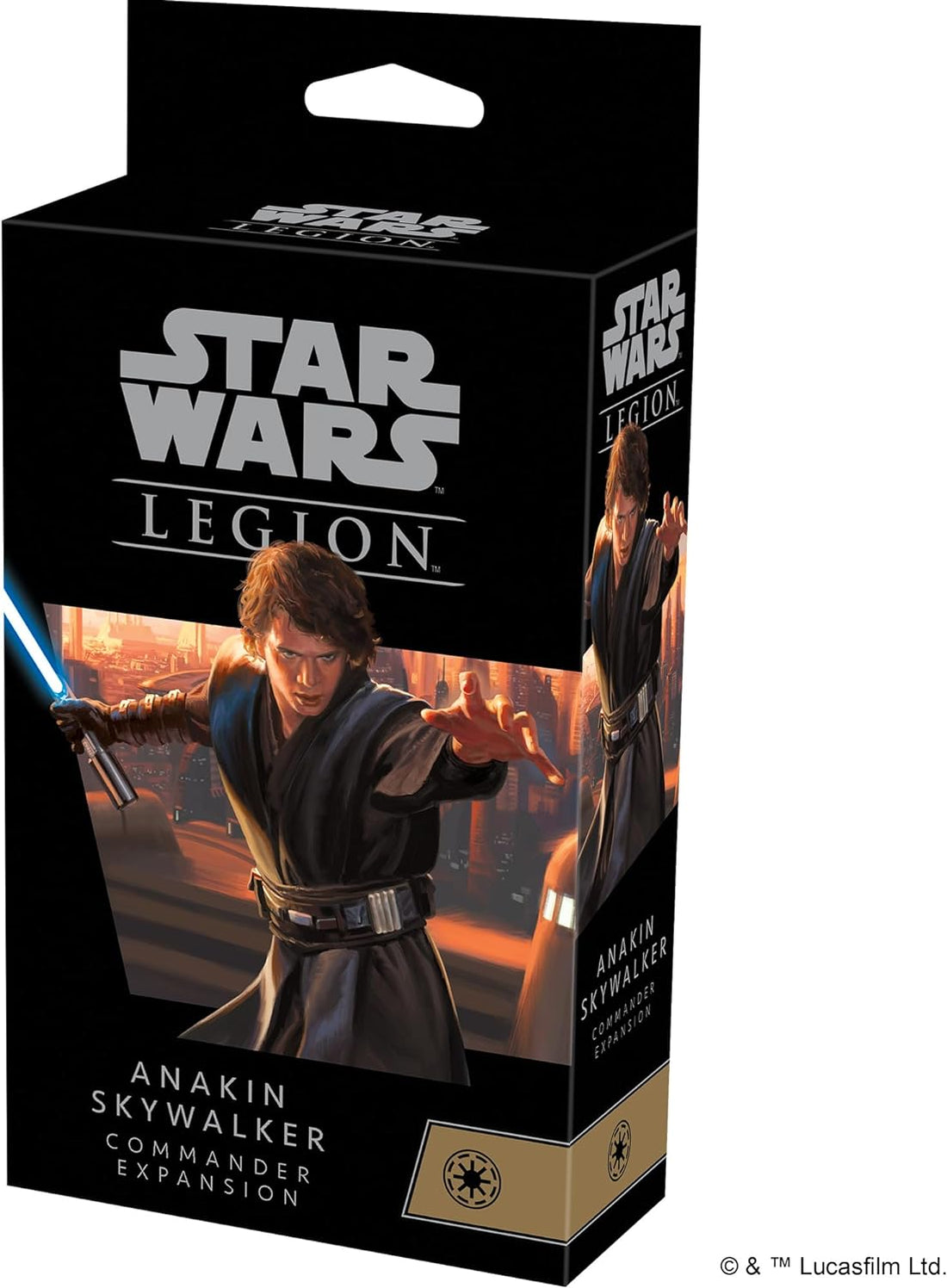 Atomic Mass Games | Star Wars Legion: Galactic Empire Expansions: Anakin Skywalker Commander | Unit Expansion | Miniatures Game | Ages 14+ | 2 Players | 90 Minutes Playing Time